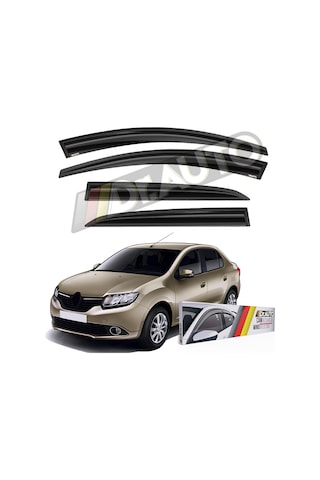 Renault Clio Symbol 2013-2020 Cam Rüzgarlığı 4lü