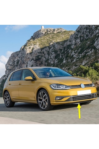 Vw Golf 7.5 2017-2020 Ön Tampon Alt Kaplama Spoyler 5g0805915j
