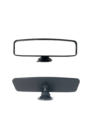 Pazly Geniş Açılı Dikiz Aynası Plastik+cam Dikiz Aynası Araç İçi Parlama Önleyici Fonksiyonlu - Boyut: S