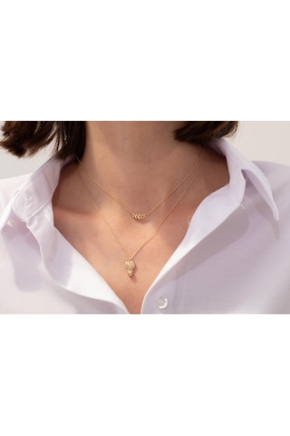 Reis T10344 Humble Necklace Altın