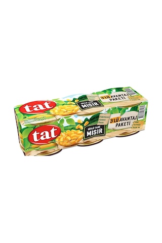 Tat Mısır 3x210 Gr X 2 Adet