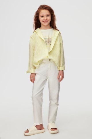 Nk Kids Kız Pantolon 25ynk54747 Beyaz