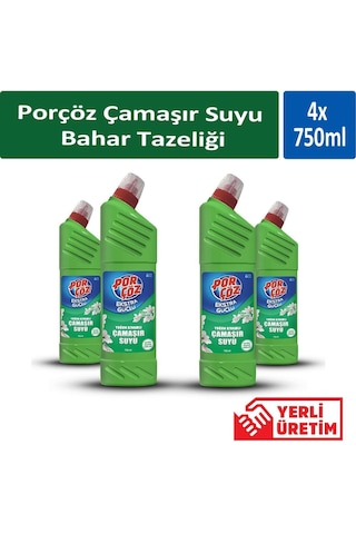 Çamaşır Suyu Bahar Tazeliği 750 Ml X 4 Adet Diğer
