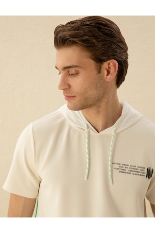 Pierre Cardin Erkek Ekru Sweatshirt 50282265-vr019 Ekru