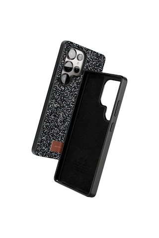 Onegif - 451 - Samsung Galaxy Uyumlu S25 Ultra Bright Simli Kapak - Glblseme - - Siyah Sıyah