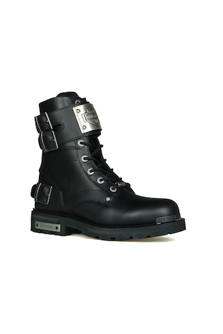 Harley Davidson Ricketson Siyah Erkek Bot Siyah