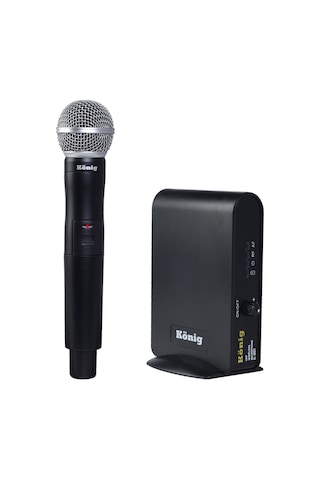 König Uhf Kablosuz El Mikrofonu K-301 E