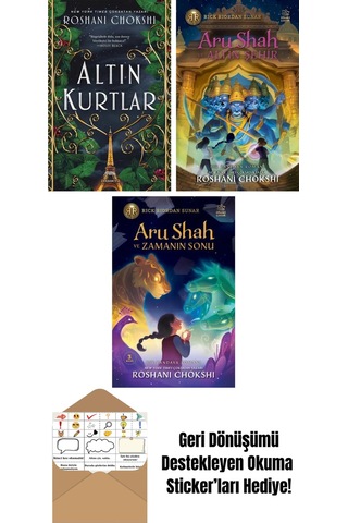 Altın Kurtlar + Aru Shah Ve Altın Şehir + Aru Shah Ve Zamanın Sonu
