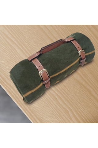 Homyl Piknik Battaniyesi Taşıma Askısı Motosiklet Yatak Kahverengi