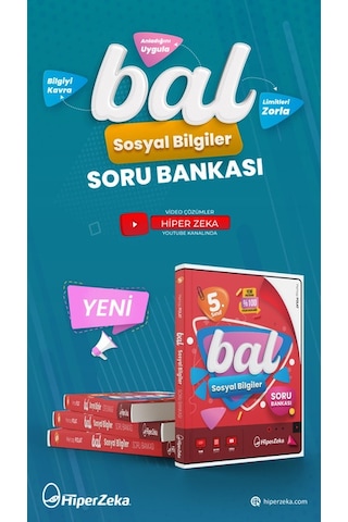 2027 5. Sınıf Bal Sosyal Bilgiler Soru Bankası |Mehtap Polat