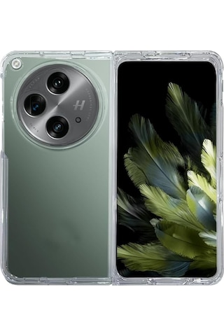 Oneplus Open/oppo Find N3 Sert Kristal Kapak Kılıf-şeffaf Al3157