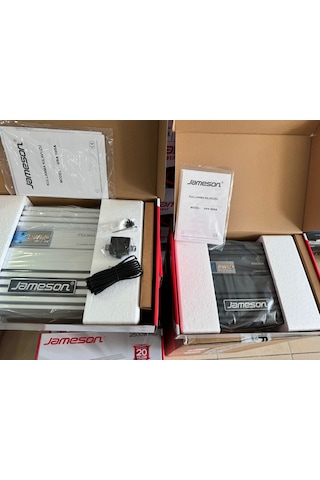 Jameson Usa 2500 Watt 4 Kanal Oto Amfi Si Yeni Serisi Stero