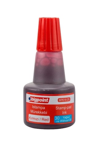 Bigpoint Istampa Mürekkebi 30 Ml Kırmızı Bp616-25
