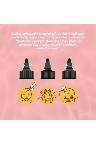 Eyüp Sabri Tuncer Frambuazlı Sirke Saç Toniği 3 x 100 ML + Rosia Pamuk