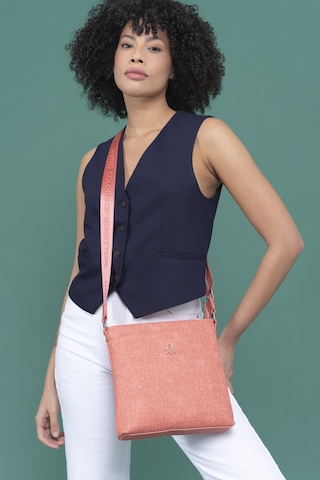 United Colors Of Benetton Bnt-1318 Kadın Çapraz Çanta BNT-1318-R17795 Mercan