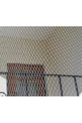 Kuş Önleme Ağı Kuş Filesi Balkon Filesi 2,50 X 10 Metre Beyaz