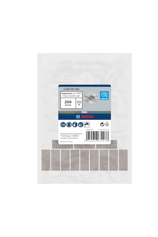 Bosch Pro 250 Mm Sulu Karot Ucu İçin Yedek Elmas-segment 2608601806