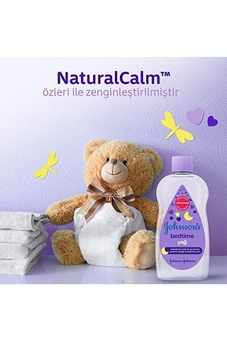 Johnson's Baby Bedtime Sakinleştirici Naturalcalm Aromalı Bebek Yağı 1 X 300 Ml