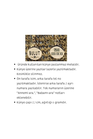 Caramelos Güvenlik Kilitli Kedi Tasması, Isimli Kedi Tasması, Kedi Isimlik, Kedi Künyesi, Safety Click Mavi 3-stand Diğer
