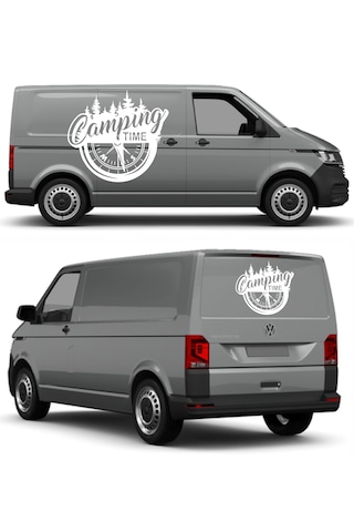 Kamp Sticker - 4x4 Off Road Adventure Avcı Sticker - Araba Oto Motosiklet Karavan Sticker - 02168 50 Cm