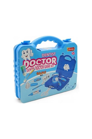 Heroes Toys Küçük Çantalı Erkek Dişçi Seti Ern-812