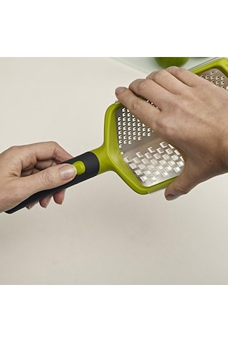 20017 Twist Grater Katlanır Saklama Kaplı 2&apos Li Rende