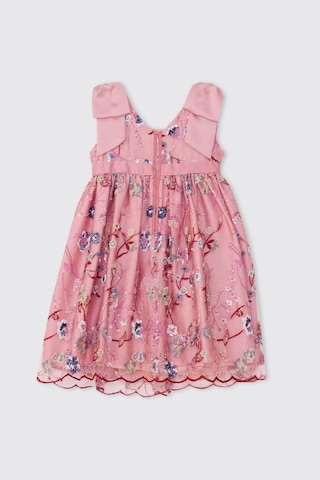Patachou Kız Bebek Çiçek Desenli Pembe Elbise