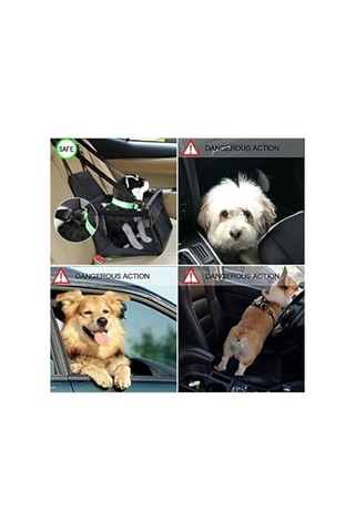 Oto Araç Evcil Hayvan Seyahat Taşıma Çantası Kedi Köpek Yatağı