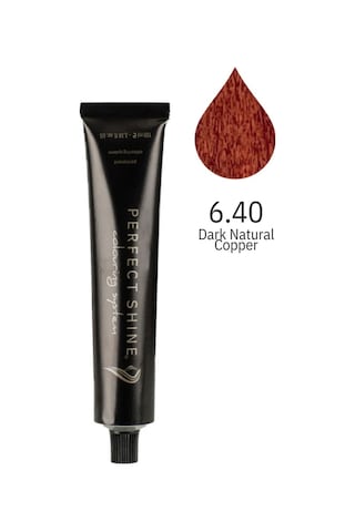 Perfect Shine Permanent Profesyonel Saç Boyası 100 ML Koyu Doğal Bakır Kahve/Koyu Tarçın Natural Copper
