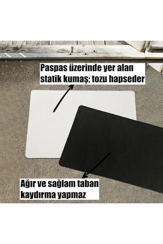 Valerine Life İsme, Kişiye Veya Firmaya Özel Erkek Kuaförü Yeşil Renk Berber Hoş Geldiniz Kapı Önü Paspası 45x70cm