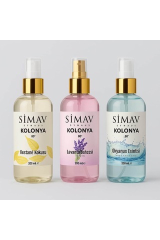 Termal Su'lu Lavanta Sprey Kolonya 200 Ml