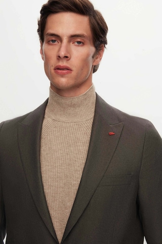 D's Damat Slim Fit Antrasit Armürlü Kumaş Ceket 3ef04r107409m Antrasit