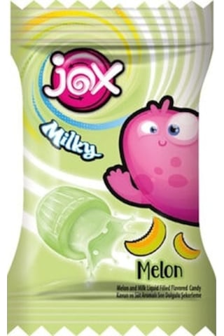 Jox Meyve ve Süt Aromalı Sıvı Dolgulu Bonbon Şekerleme 200 x 5 G