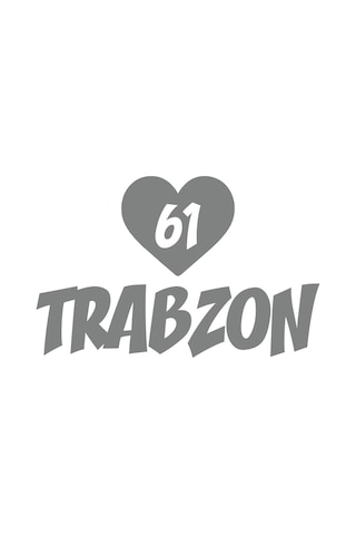 Kalpli 61 Trabzon Araba Sticker 17x17 Cm Gri Kalpli 61 Trabzon Araba Sticker 17x17 Cm Gri