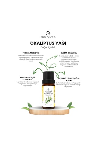 Saldives Okaliptüs Yağı 10 ML