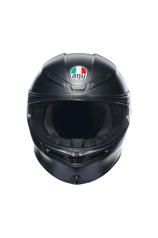 Agv K6 S MPLK Mono Mat Siyah Motosiklet Kaskı