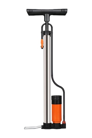Samdoo Stoklu Çelik Hava Pompa Bisiklet Araba Elektrikli Araç Motor Bisiklet Basketbol Lastik Şişirici Yüksek Basınç Manometreli Ev Kullanıma Uygun