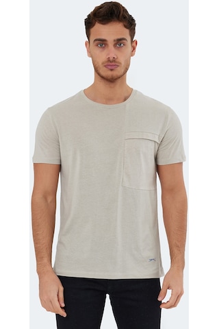Slazenger KAURI IN Erkek Tişört Taş Gri