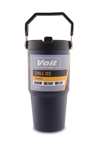 Chill Ice Thermos 600 Ml | 304 Paslanmaz Çelik, Çift Cidarlı Vakum Yalıtımlı