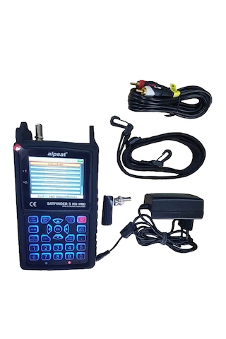 Alpsat Satfinder 5 Hd Pro - Profesyonel Uydu Bulucu Ve Ahd Kamera Tester