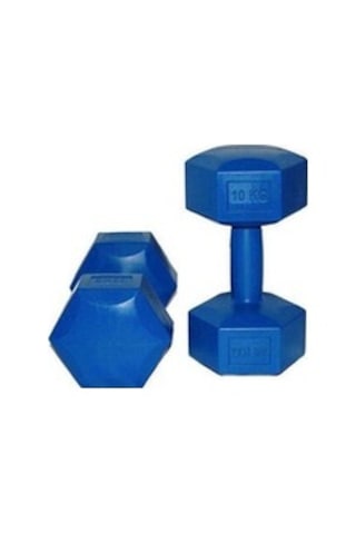 Dambıl Plastik 10 KG Çiftli 10 + 10 = 20 KG Set Mrt