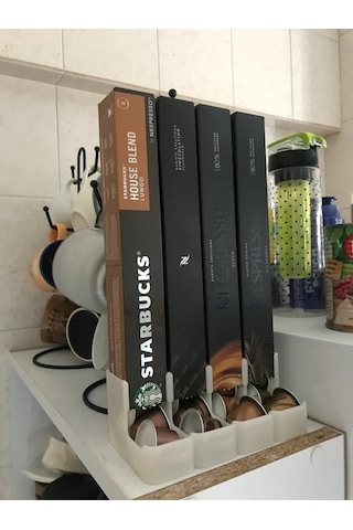 Nespresso Kapsülü Uyumlu Kutu Stant