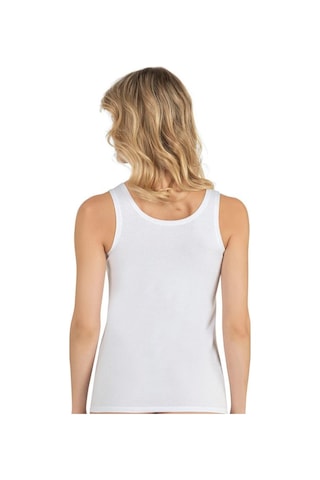 Fabony Bayan Geniş Askılı Atlet 1240 Beyaz