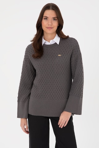 U.S. Polo Assn. U.s. Polo Assn. Kadın Gri Kazak /triko 50314698-vr024