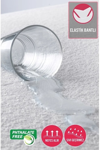 Eco Comfort Su Sıvı Geçirmez Yatak Koruyucu Elastik Bantlı Alez