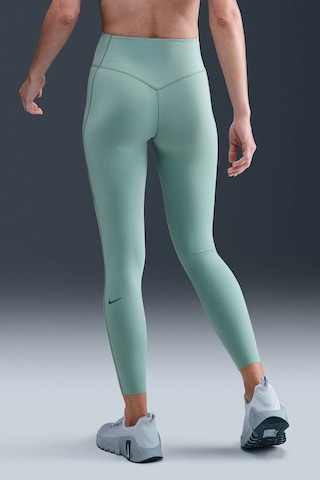 Nike Dri Fit Universa Hr 7/8 Tight Light Green Yüksel Bel Sıkılaştırıcı Kadın Antreman Taytı Açık Yeşil