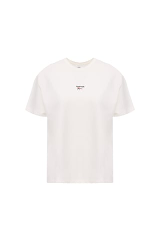 Reebok Yuresa Tee Ekru Kadın Kısa Kol T-shirt 000000000102616088 Bej
