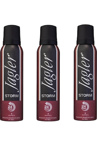 Jagler Storm Erkek Sprey Deodorant 150 ML x 3