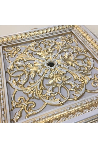 Diecor Led Döşenebilir Saray Tavan Avize Göbeği Bronz 72 X 72 Model:xa283