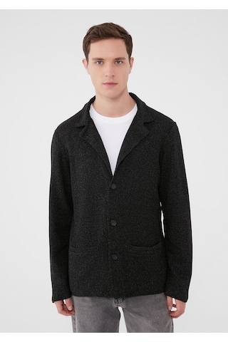 Mavi - Siyah Triko Blazer Ceket 070699-900(445103208) Siyah